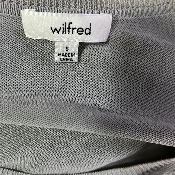 Aritzia Wilfred Librement Asymmetrical Sweater Size Small - Picture 4 of 11